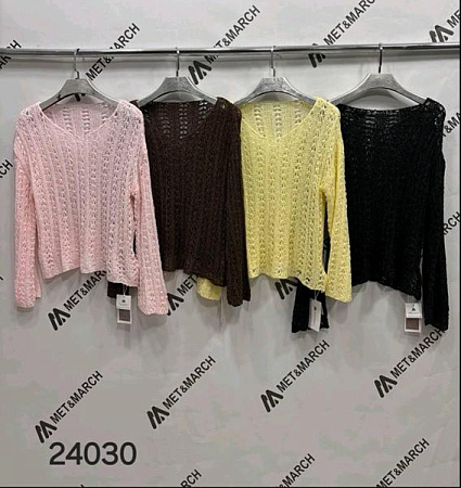 Свитер Met&March 24030 pink - делук