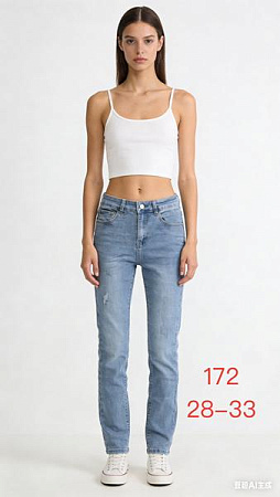 Джинсы Newjeans 172 l.blue - делук