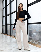 Штаны Спорт Azna Б44 beige - делук