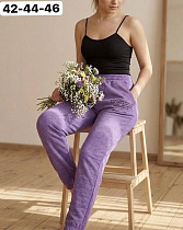Штаны Спорт Bat 1537 purple - делук