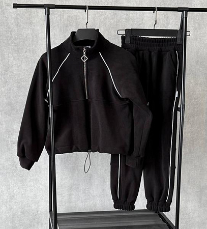 Костюм Спорт Miki Maki MM626 black - делук