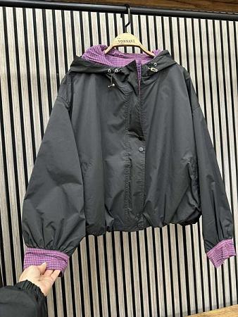 Ветровка Nefertiti NF107 black - делук