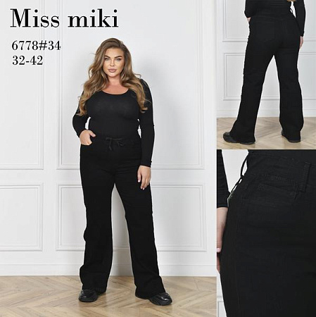 Джинсы Jeans Club 6778 black - делук