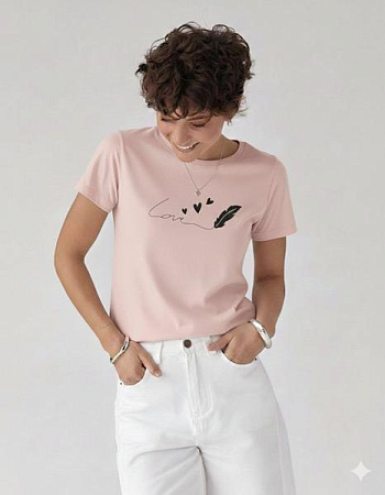 Футболка Iraopt IR145 beige - делук