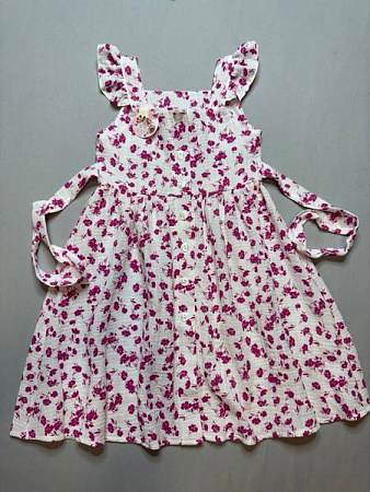 Сарафан Bright Harmony 762 white-crimson - делук