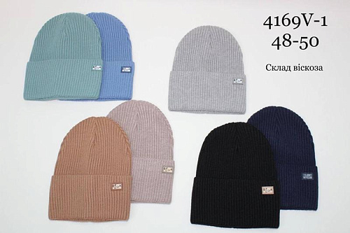 Шапка Candy 4169V-1 mix - делук