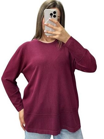 Свитер Elena&Vika 25233 wine - делук