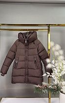 Куртка Delfinka YS89 brown - делук