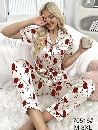 Пижама Fili Wear 70516 white - делук