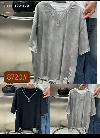 Футболка Meloria 8720 grey - делук