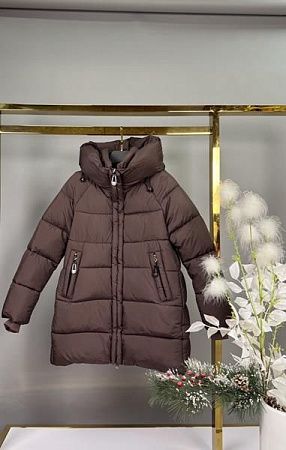 Куртка Delfinka YS89 brown - делук