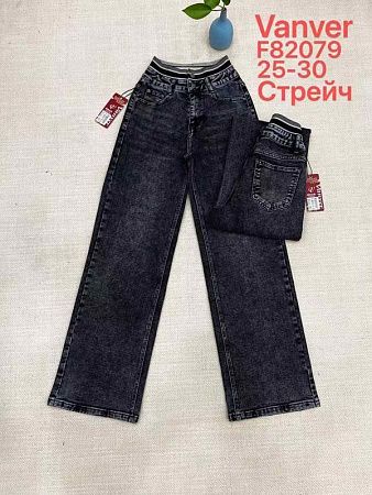 Джинсы Leen F82079 black - делук