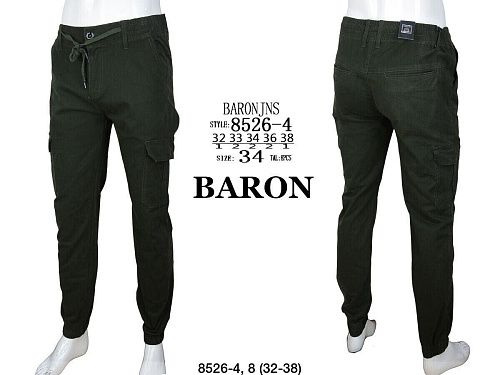 Джоггеры God Baron 8526-4 khaki - делук