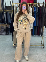 Костюм Спорт Arina F271 beige - делук