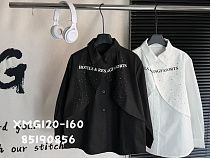 Рубашка Delfinka 8519 white - делук