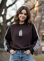 Свитер Delviago 0511-2 brown - делук