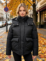 Куртка Jacket B26078 black - делук