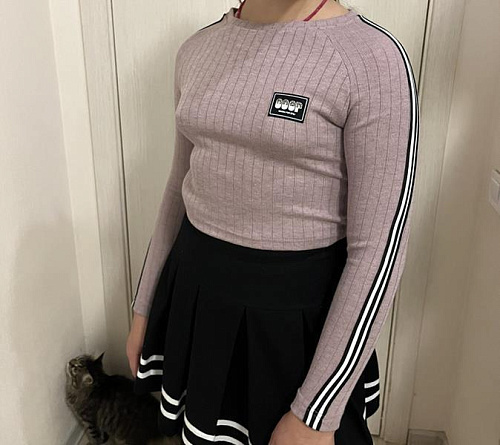 Лонгслив Annet EL05 pink - делук