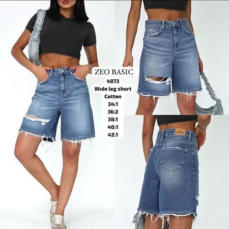 Шорты Jeans Style 4873 blue - делук