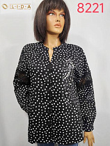 Свитер Lida 8221 black - делук