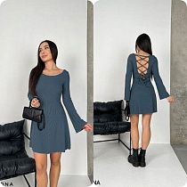 Платье Arina 3057 d.grey Платье Arina 3057 d.grey - делук