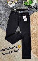 Джинсы Miss Kurry MD7209-13 black - делук