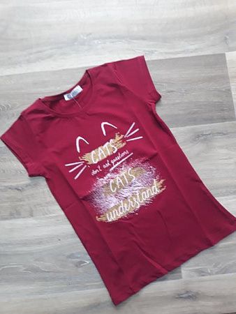 Футболка Ibambino IB331 wine - делук