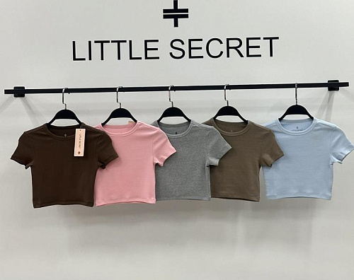 Топ Little Secret 500396 khaki - делук