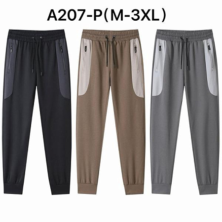 Штаны Спорт Liopt A207P black - делук