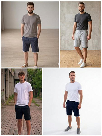 Шорты Samo 25003 d.grey - делук