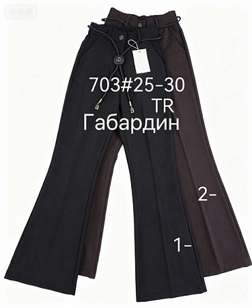 Брюки Immei 703-2 brown - делук
