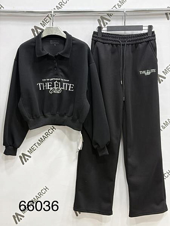 Костюм Спорт Met&March 66036 black - делук