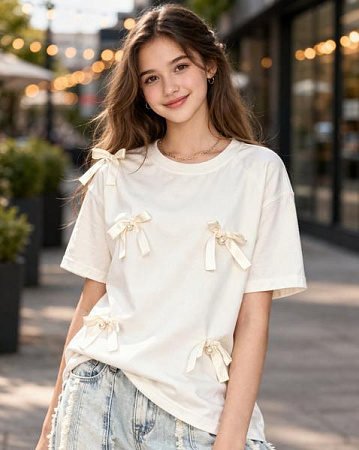 Футболка Sunnytot D9122 milk - делук