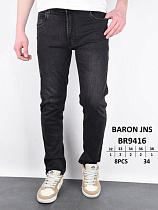 Джинсы Baron Jeans BR9416 black - делук