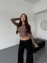 Свитер Arina 1705 brown - делук