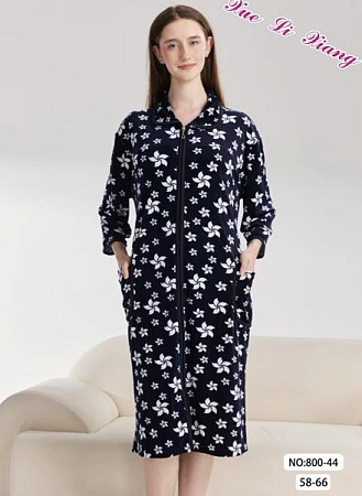 Халат Anion 800-44 navy - делук