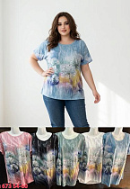 Футболка Sport Style M673 mix - делук