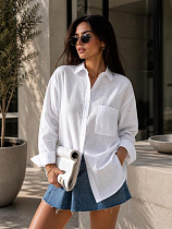 Рубашка New Season R002 white - делук
