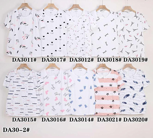 Футболка Xie DA30-2 mix - делук