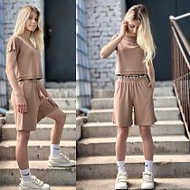 Костюм Karolina KR248 beige - делук
