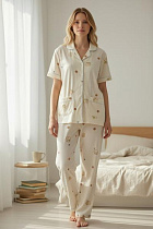Пижама Trikotag T381 beige - делук