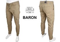 Джоггеры God Baron 8541-6 beige - делук