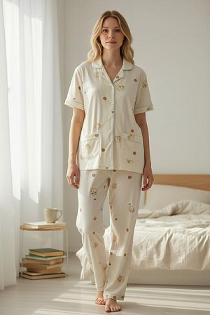 Пижама Trikotag T381 beige - делук