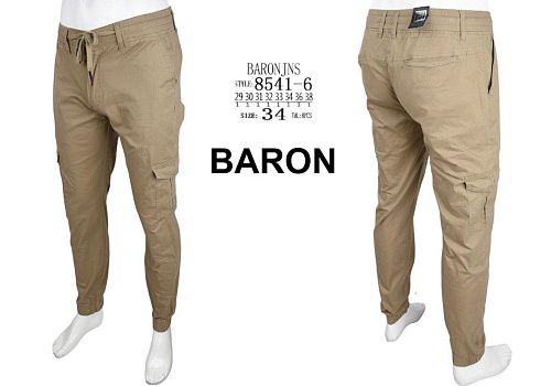 Джоггеры God Baron 8541-6 beige - делук