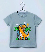 Футболка Dino DN288 olive - делук