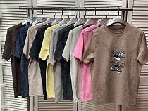 Футболка Lelis 1014-10 beige - делук