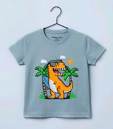 Футболка Dino DN288 olive - делук