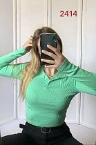 Свитер Fsn 2414 green - делук