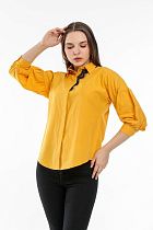Рубашка No Brand 2808 yellow - делук