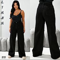 Джинсы Beki 213 black - делук
